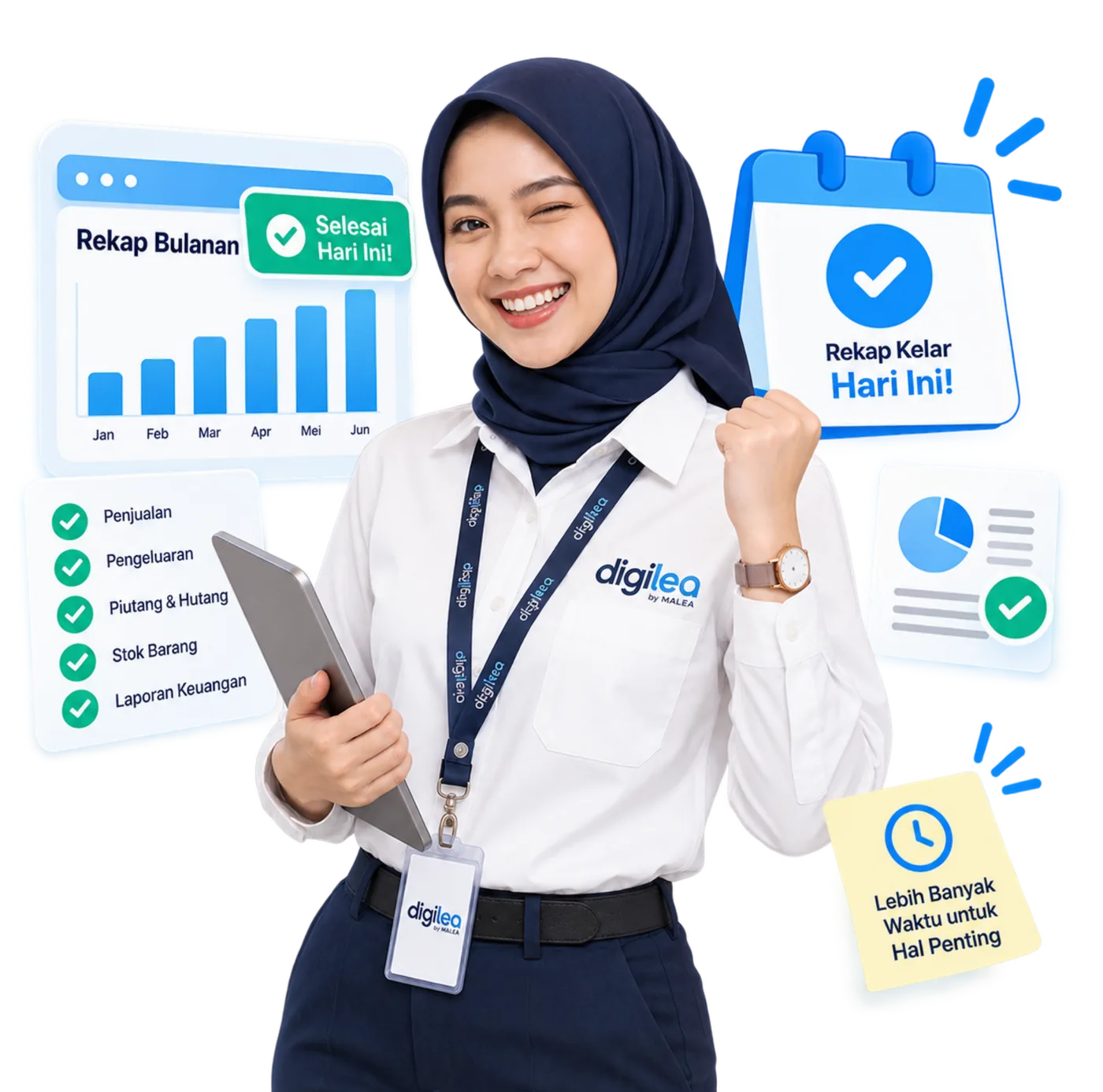Tim digilea mendampingi implementasi sistem operasional