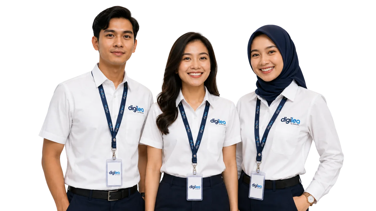 Tim digilea siap mendampingi digitalisasi operasional bisnis Anda